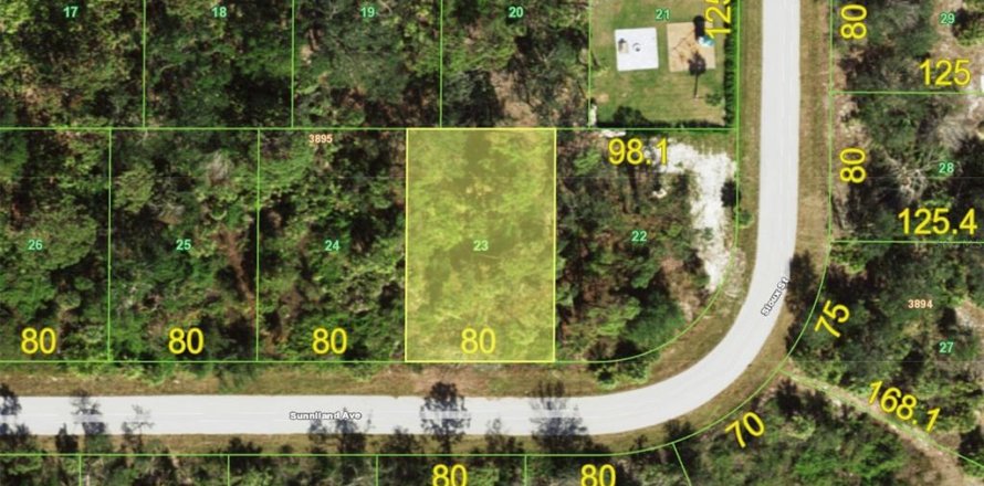 Land in Port Charlotte, Florida № 2163363