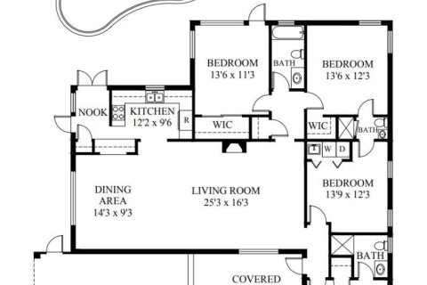 Casa en venta en West Palm Beach, Florida, 4 dormitorios, 164.07 m2 № 1178493 - foto 1