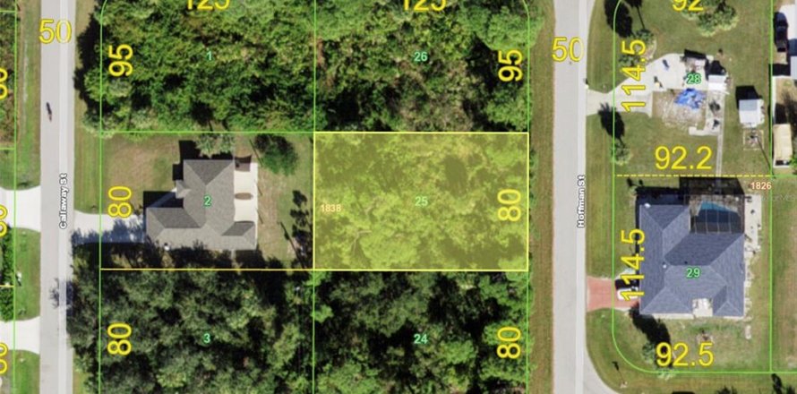 Land in Port Charlotte, Florida № 2383719
