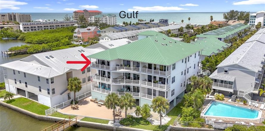 Condo in Indian Shores, Florida, 2 bedrooms  № 1885503
