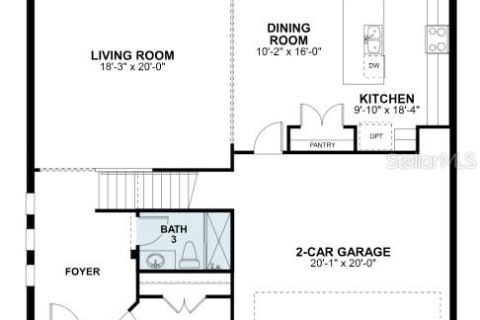 House in Winter Garden, Florida 4 bedrooms, 254.55 sq.m. № 1742583 - photo 2