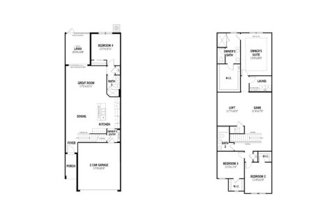 House floor plan «239SQM», 4 bedrooms in PARKVIEW AT LONG LAKE RANCH