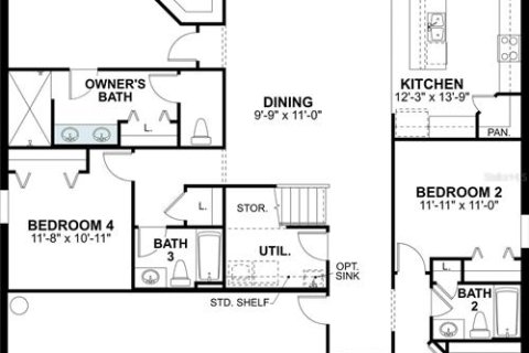 House in Lakeland, Florida 5 bedrooms, 293.11 sq.m. № 2355814 - photo 2