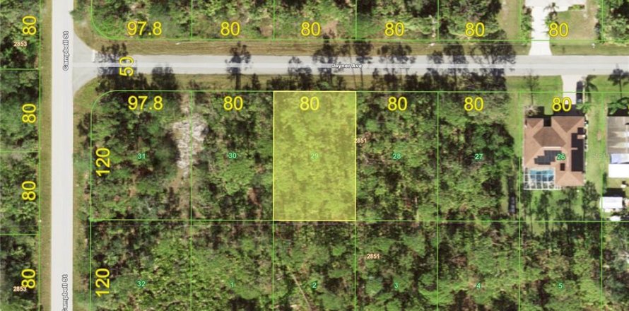 Land in Port Charlotte, Florida № 2159234