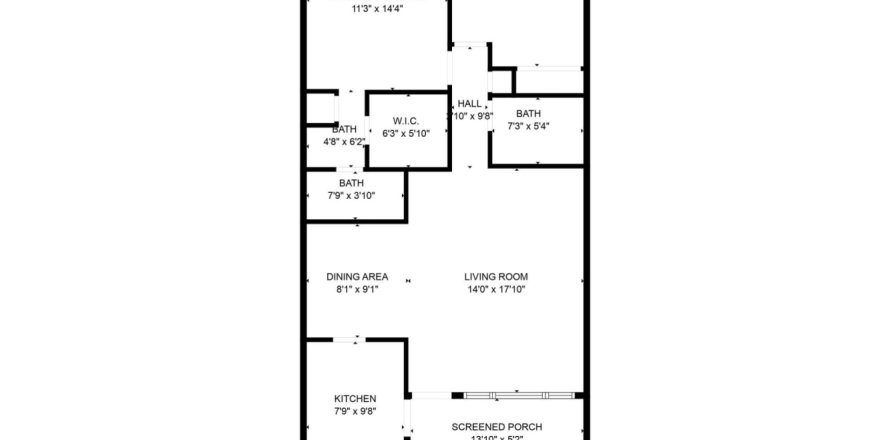 Condo in Pompano Beach, Florida, 2 bedrooms  № 1222354