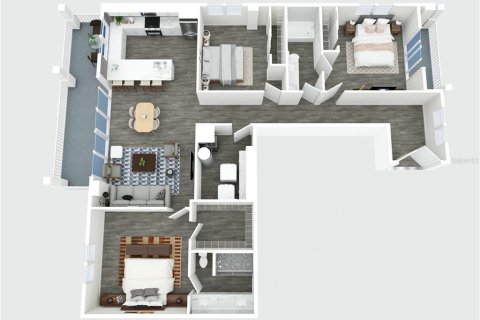 Copropriété à vendre à Madeira Beach, Floride: 3 chambres, 140.47 m2 № 2371693 - photo 6