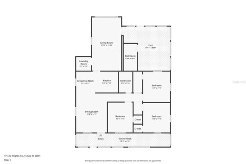 Casa en alquiler en Tampa, Florida, 3 dormitorios, 100.71 m2 № 1895037 - foto 22