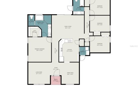 House in Oviedo, Florida 4 bedrooms, 187.11 sq.m. № 1844424 - photo 6