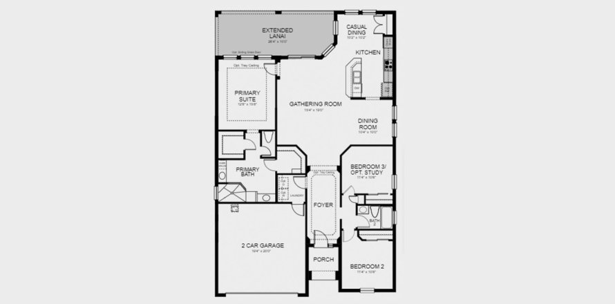 Townhouse in BELLALAGO in Kissimmee, Florida 3 bedrooms, 164 sq.m. № 102899