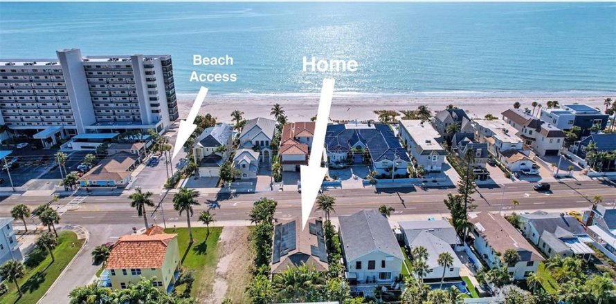 Casa en Redington Beach, Florida 3 dormitorios, 182.92 m2 № 2097620