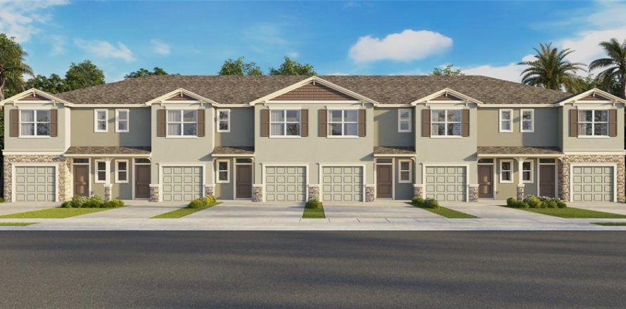 Townhouse in Wesley Chapel, Florida 3 bedrooms, 135.92 sq.m. № 1869693