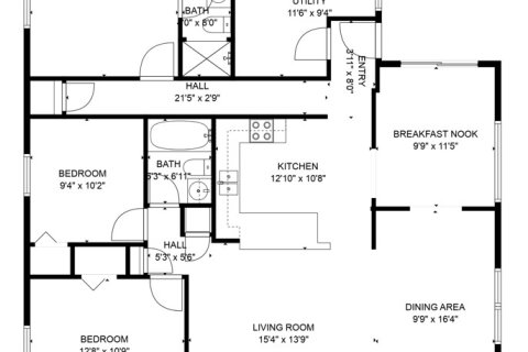 House in Sanford, Florida 3 bedrooms, 133.78 sq.m. № 1422478 - photo 2