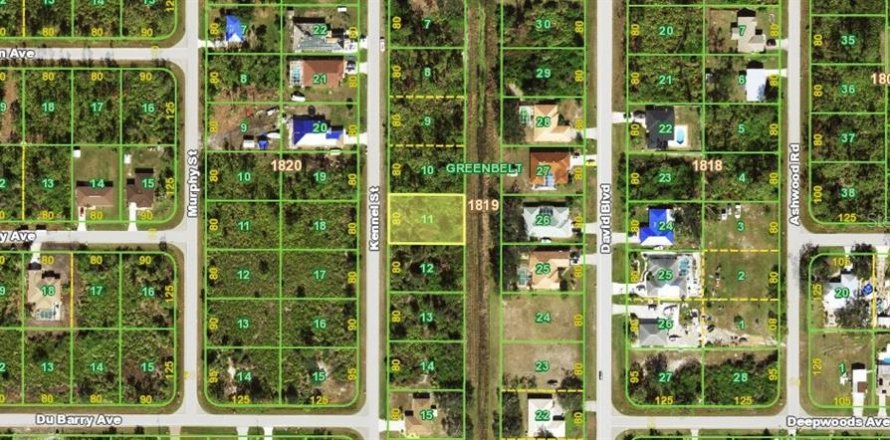 Land in Port Charlotte, Florida № 2160196