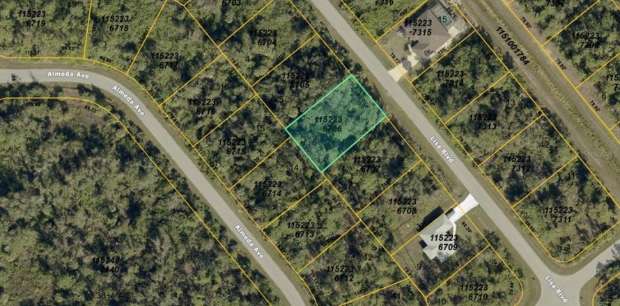 Land in North Port, Florida № 2229062