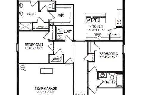 Casa en venta en Haines City, Florida, 4 dormitorios, 169.83 m2 № 1759581 - foto 1