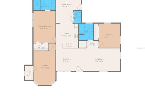Villa ou maison à vendre à Tampa, Floride: 3 chambres, 131.74 m2 № 2420535 - photo 27