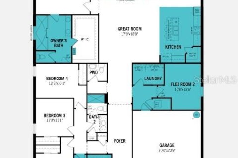 House in Clermont, Florida 4 bedrooms, 234.95 sq.m. № 1687541 - photo 2