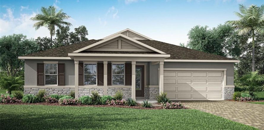 House in Clermont, Florida 4 bedrooms, 234.95 sq.m. № 1687541