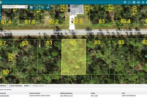 Land in Port Charlotte, Florida № 2215279