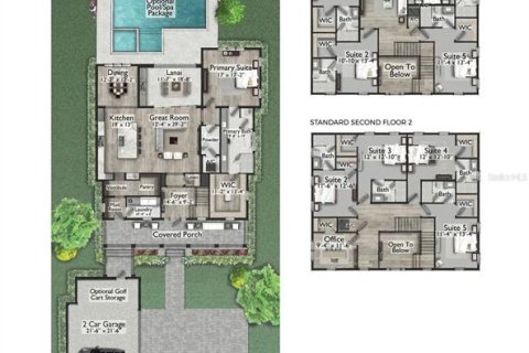 House in Oakland, Florida 5 bedrooms, 334.08 sq.m. № 1723581 - photo 2