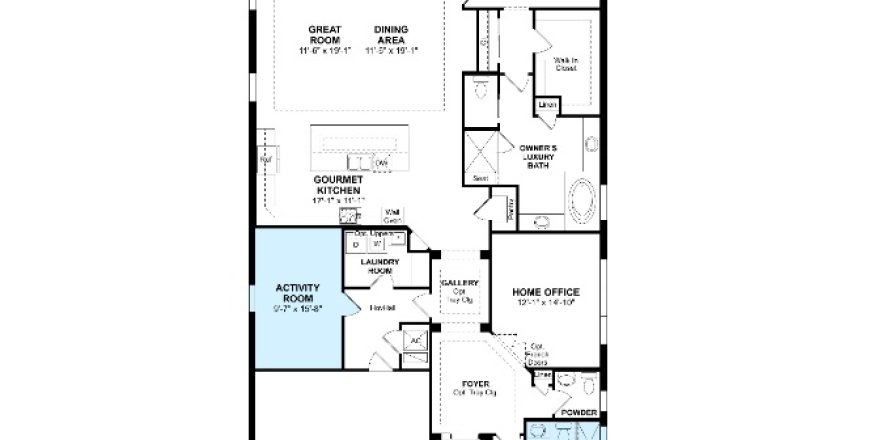 House in K. Hovnanian's® Four Seasons at Parkland in Parkland, Florida 2 bedrooms, 220 sq.m. № 600050