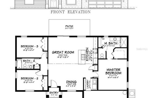 Casa en venta en North Port, Florida, 3 dormitorios, 137.68 m2 № 1562225 - foto 2