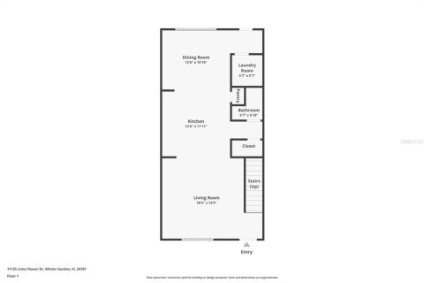 Townhouse in Winter Garden, Florida 3 bedrooms, 147.16 sq.m. № 1914314 - photo 22
