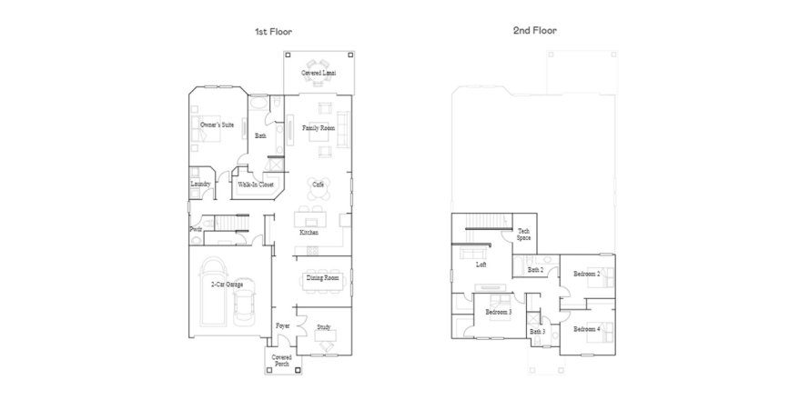 Townhouse in SILVER LANDING in Saint Augustine, Florida 4 bedrooms, 279 sq.m. № 34530