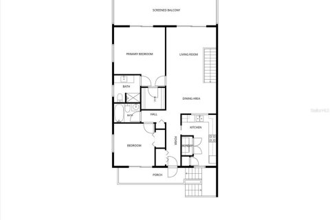 Touwnhouse à vendre à Bradenton, Floride: 2 chambres, 160.54 m2 № 2224918 - photo 3