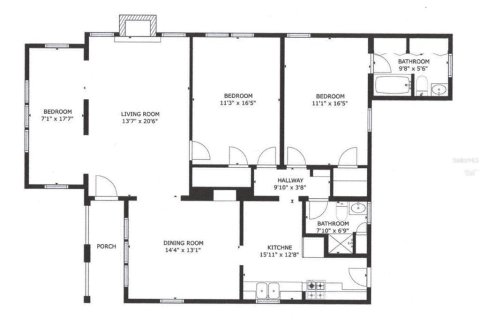 House in Largo, Florida 3 bedrooms, 130.43 sq.m. № 1716662 - photo 2