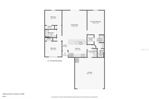House in Orlando, Florida 3 bedrooms, 117.8 sq.m. № 1778333 - photo 29