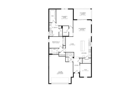 House floor plan «181SQM», 2 bedrooms in DEL WEBB TRADITION