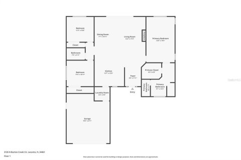 House in Lecanto, Florida 3 bedrooms, 147.16 sq.m. № 1903470 - photo 29