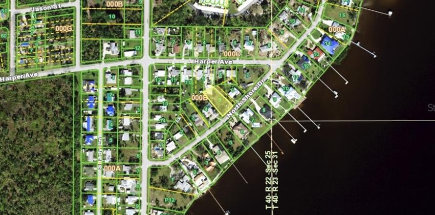 Terrain à Punta Gorda, Floride № 1644704