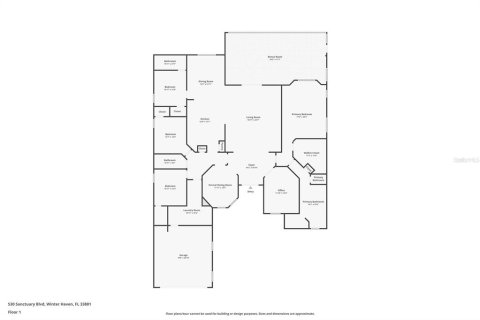 House in Winter Haven, Florida 4 bedrooms, 336.21 sq.m. № 2116157 - photo 3
