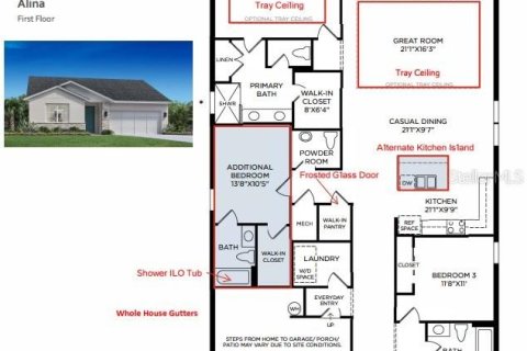 House in Apopka, Florida 4 bedrooms, 216.93 sq.m. № 2316771 - photo 2