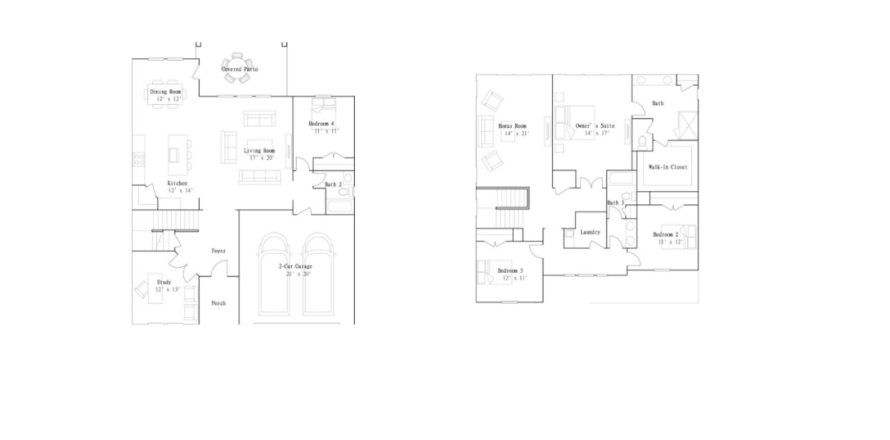 House in SilverLeaf - Silver Landing 63s  4 bedrooms, 211 sq.m. № 486463