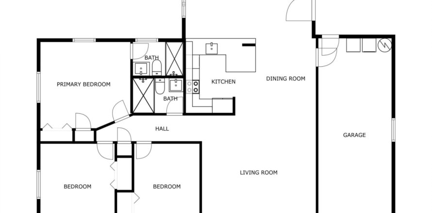 House in Lake Worth, Florida 3 bedrooms, 126.35 sq.m. № 1182779