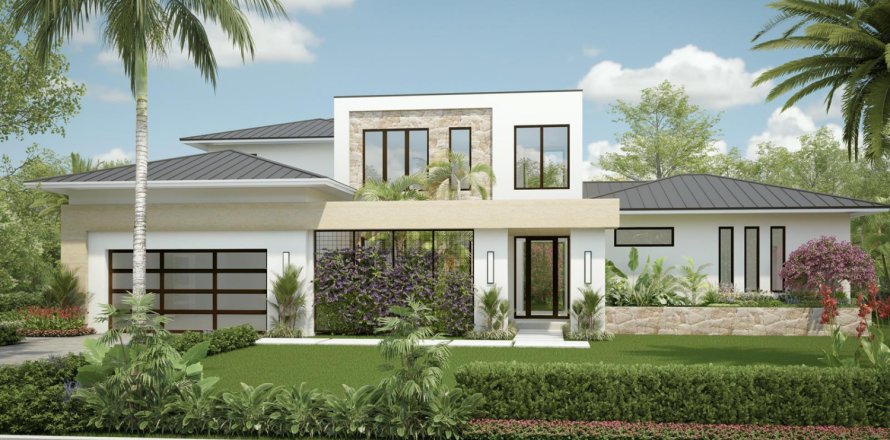 Villa ou maison à Delray Beach, Floride 4 chambres, 337.24 m2 № 2252920