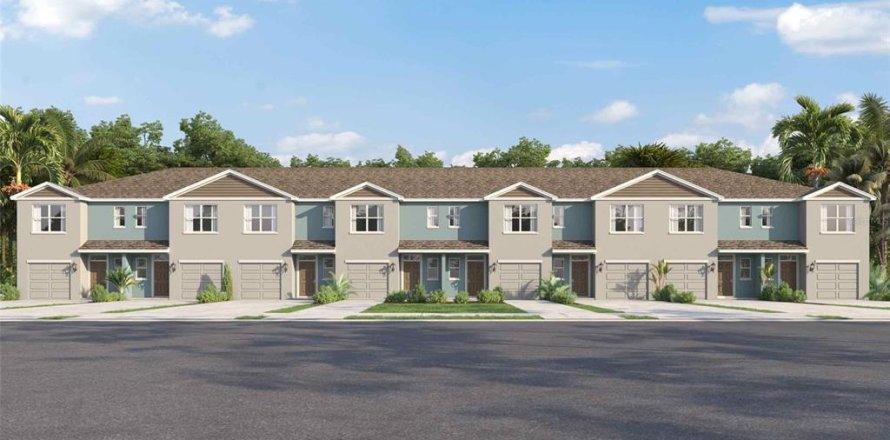 Townhouse in Ruskin, Florida 3 bedrooms, 136.01 sq.m. № 1789364