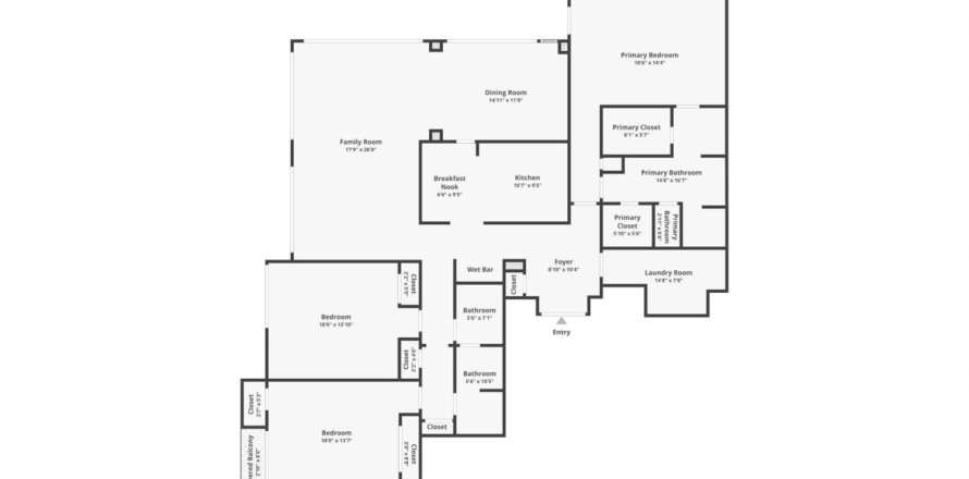 Condominio en North Palm Beach, Florida, 3 dormitorios  № 862559