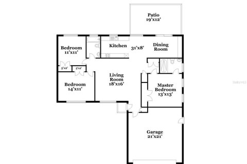 Casa en alquiler en Valrico, Florida, 3 dormitorios, 127.09 m2 № 1905091 - foto 16