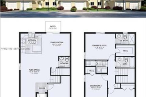 Townhouse in North Lauderdale, Florida 1 bedroom, 128.21 sq.m. № 1986274 - photo 15