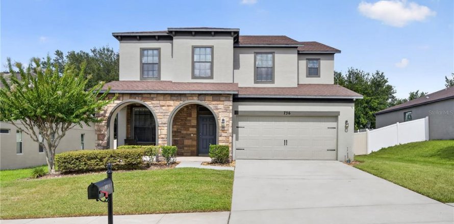 House in Minneola, Florida 4 bedrooms, 266.26 sq.m. № 2223347