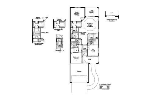 House floor plan «142SQM TIDEWATER», 2 bedrooms in WYSTERIA