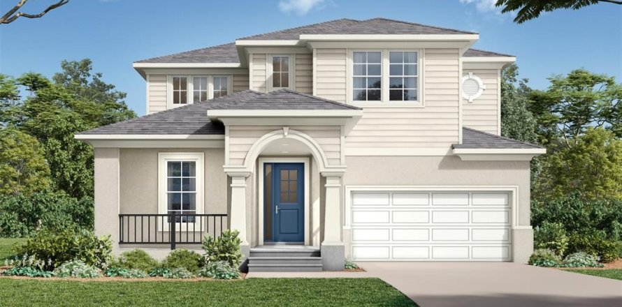 House in New Port Richey, Florida 4 bedrooms, 221.66 sq.m. № 2396644