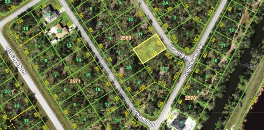 Land in Port Charlotte, Florida № 2162541