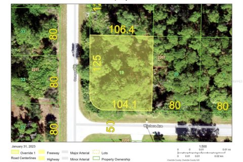Terreno en Port Charlotte, Florida № 2162936