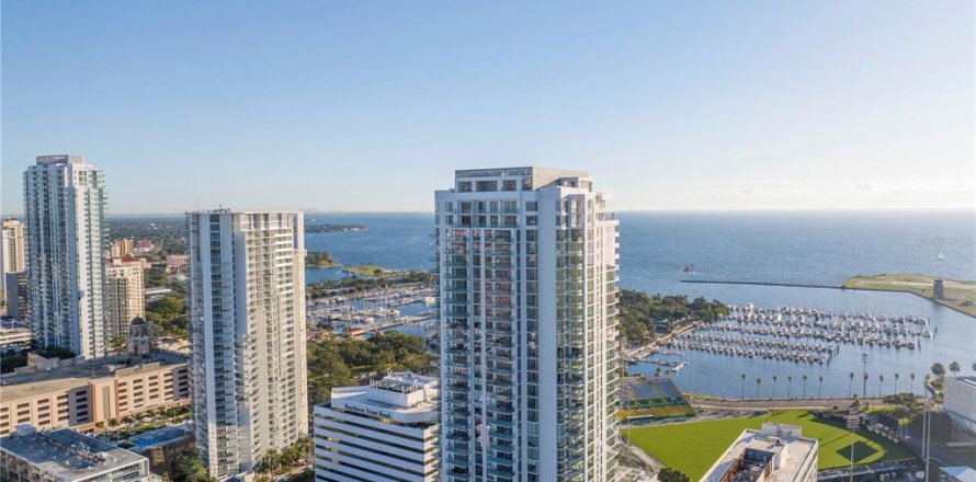 Condo à Saint Petersburg, Floride, 2 chambres № 1637814