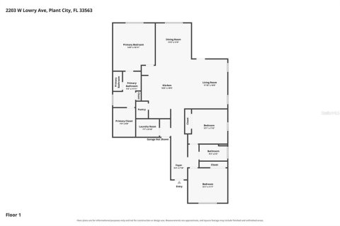 House in Plant City, Florida 3 bedrooms, 168.43 sq.m. № 2421941 - photo 27